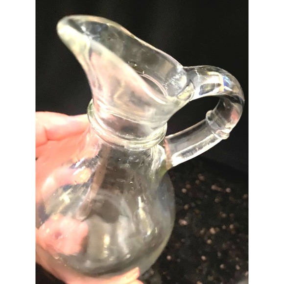 Vintage Clear Glass Syrup Bottle - Picture 9 of 12